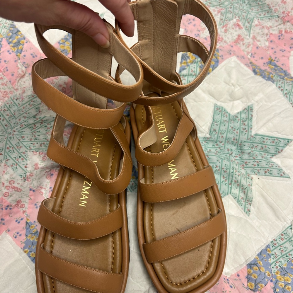 Stuart weitzman gladiator sandals size 6